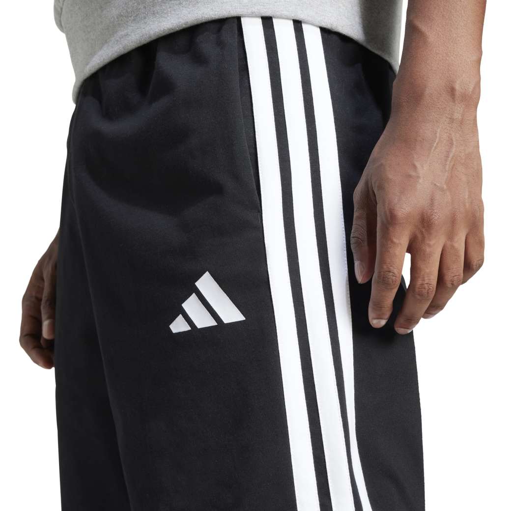 Adidas Bermuda JE6405 M 3 STRIPES ALONGADO BlackWhite Algodao -5-